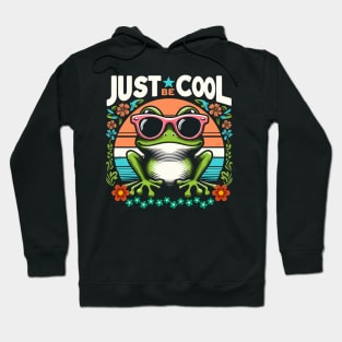 Just Be Cool - Cool Cute Frog Hoodie